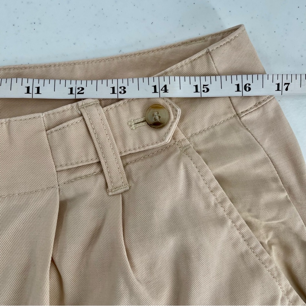 Madewell Harlow Cream Zip Button Pockets Wide Leg Pants - Picture 11 of 13
